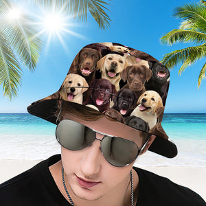 A Bunch Of Labradors Bucket Hat