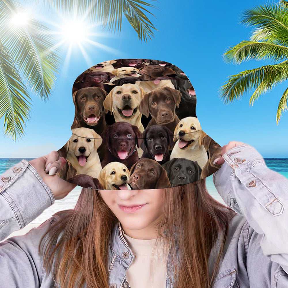 A Bunch Of Dogs Bucket Hat