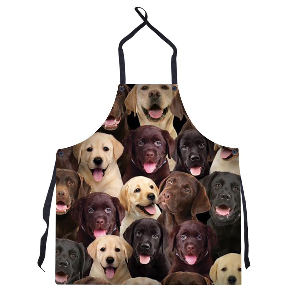 A Bunch Of Labradors Apron/Great Gift Idea For Christmas