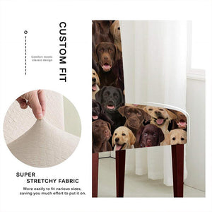 A Bunch Of Labradors Chair Cover/Great Gift Idea For Dog Lovers