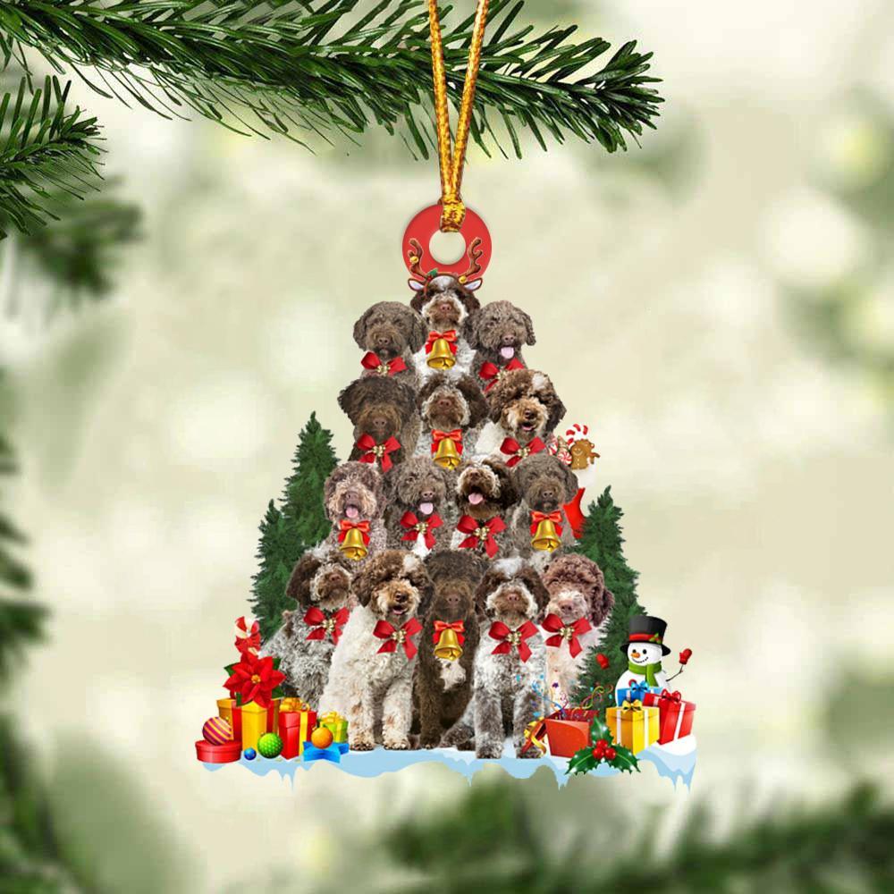 Lagotto Romagnolo-Dog Christmas Tree Ornament