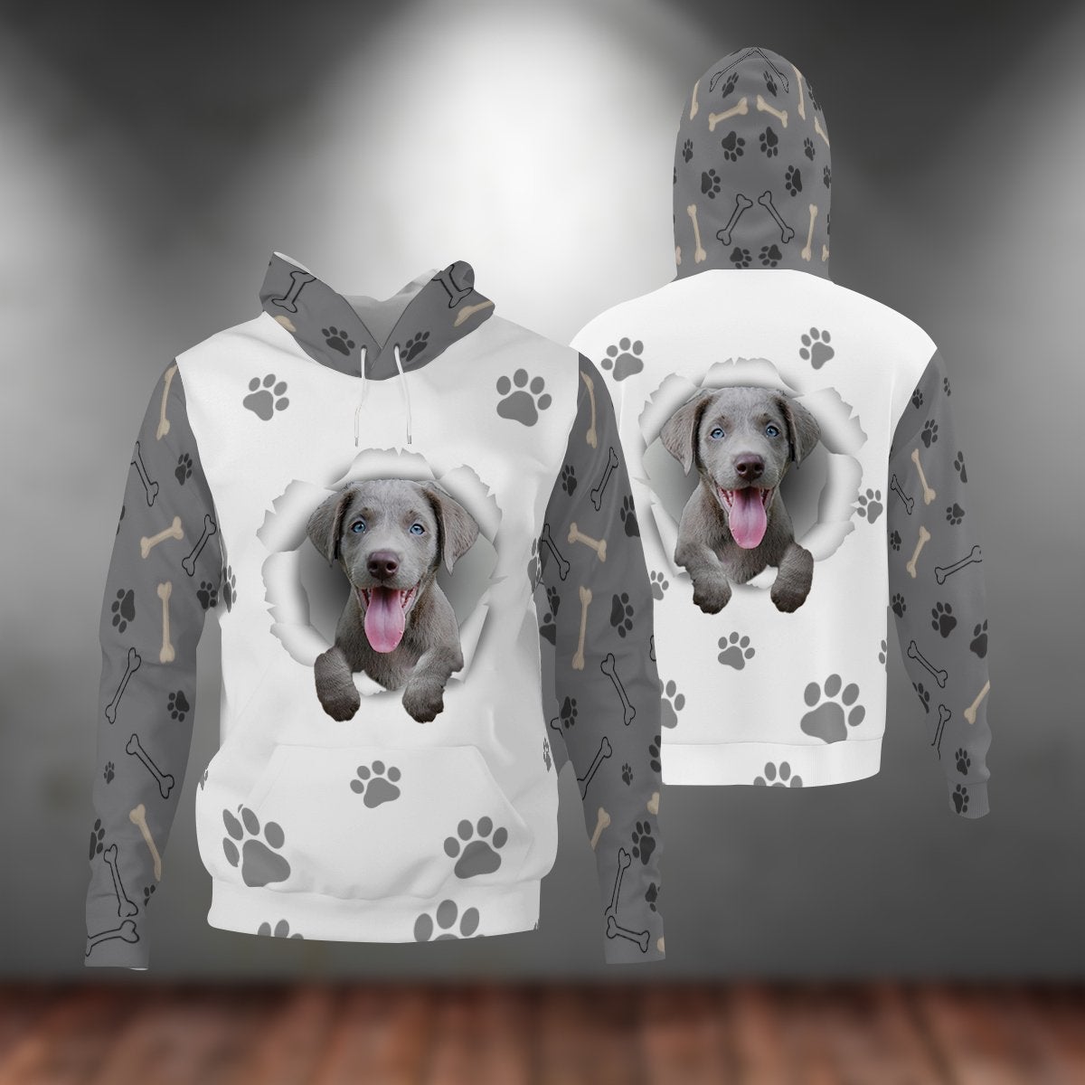 Lavado-Paw Dog Unisex Hoodie
