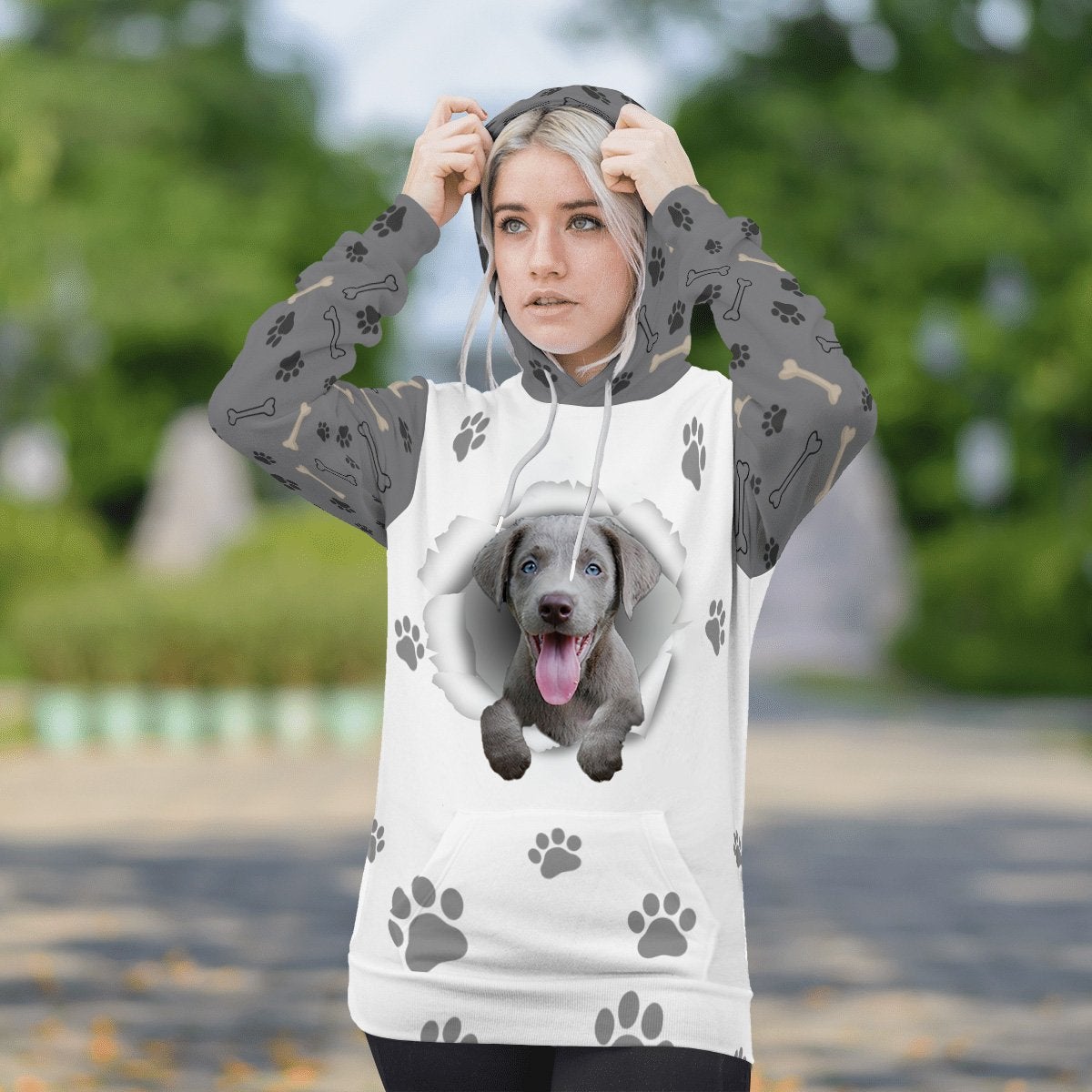 Lavado-Paw Dog Unisex Hoodie