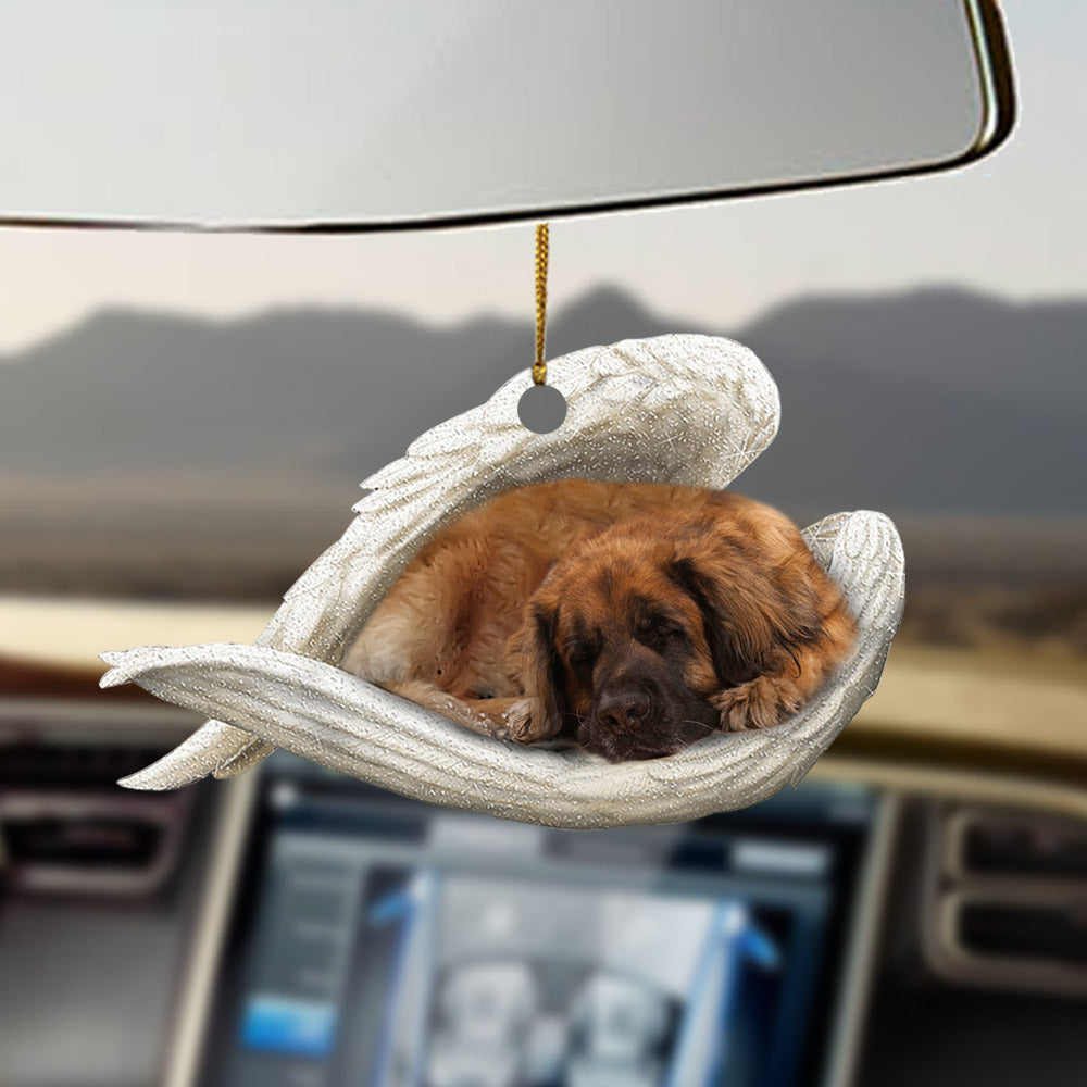 Leonberger Sleeping Angel Ornament Sleeping Angel Car Hanging Ornament