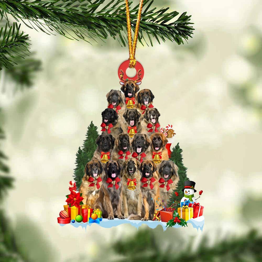 Leonberger-Dog Christmas Tree Ornament