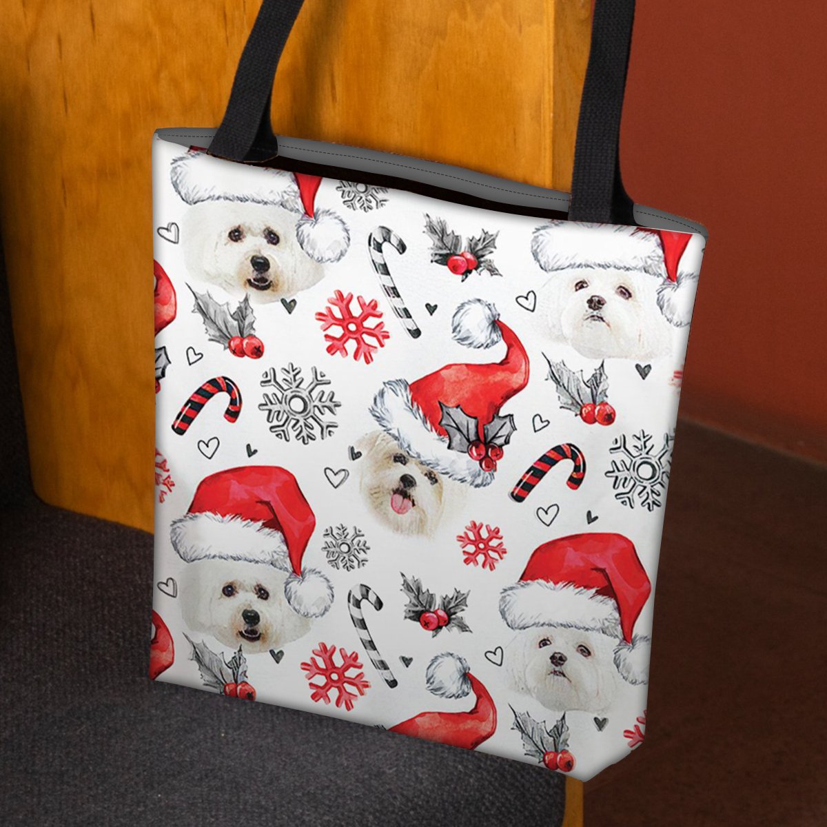 Maltese Merry Christmas Tote Bag