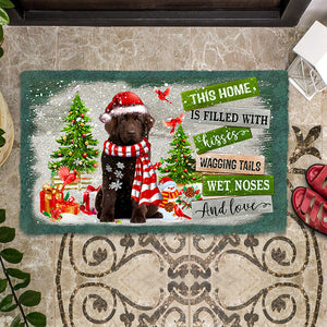 This Home Is Filled With Kisses/Newfoundland Doormat