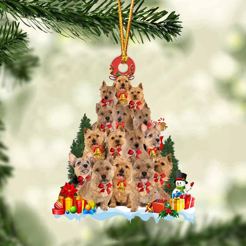Norwich Terrier-Dog Christmas Tree Ornament