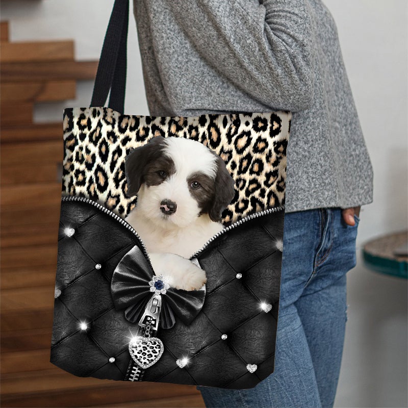 2022 New Release Old English Sheepdog All Over Printed Tote Bag