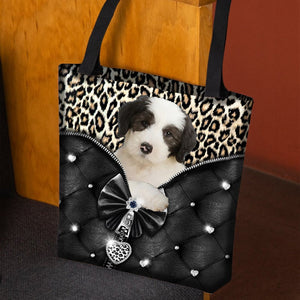 2022 New Release Old English Sheepdog All Over Printed Tote Bag