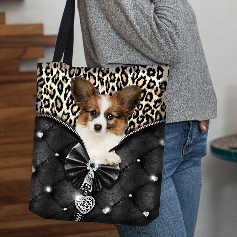 2022 New Release Papillon All Over Printed Tote Bag