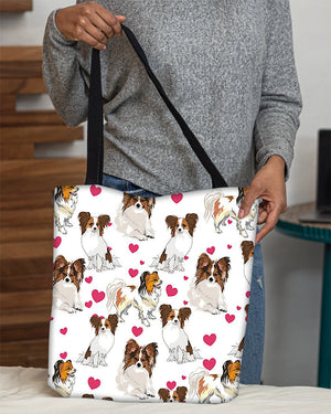 Cute Papillon Tote Bag