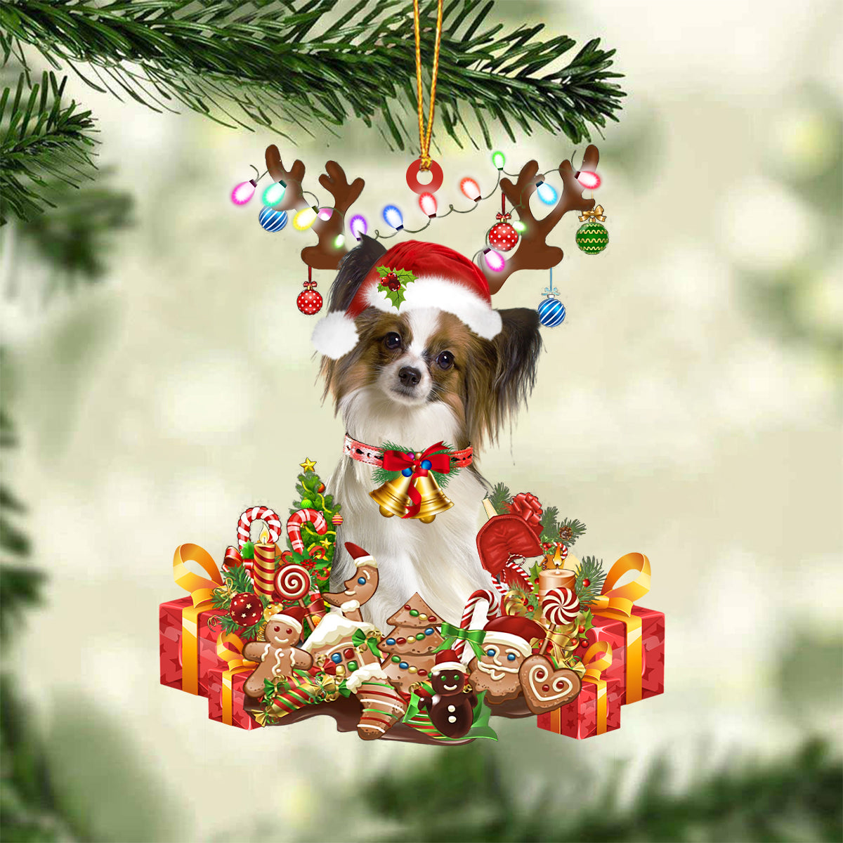 Papillon -2022 New Release Christmas Ornament