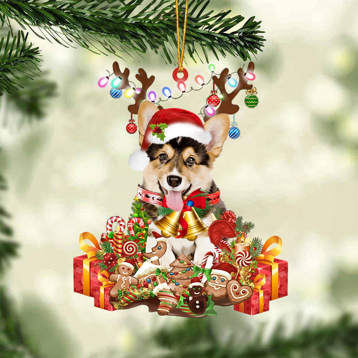 Pembroke Welsh Corgi -2022 New Release Christmas Ornament
