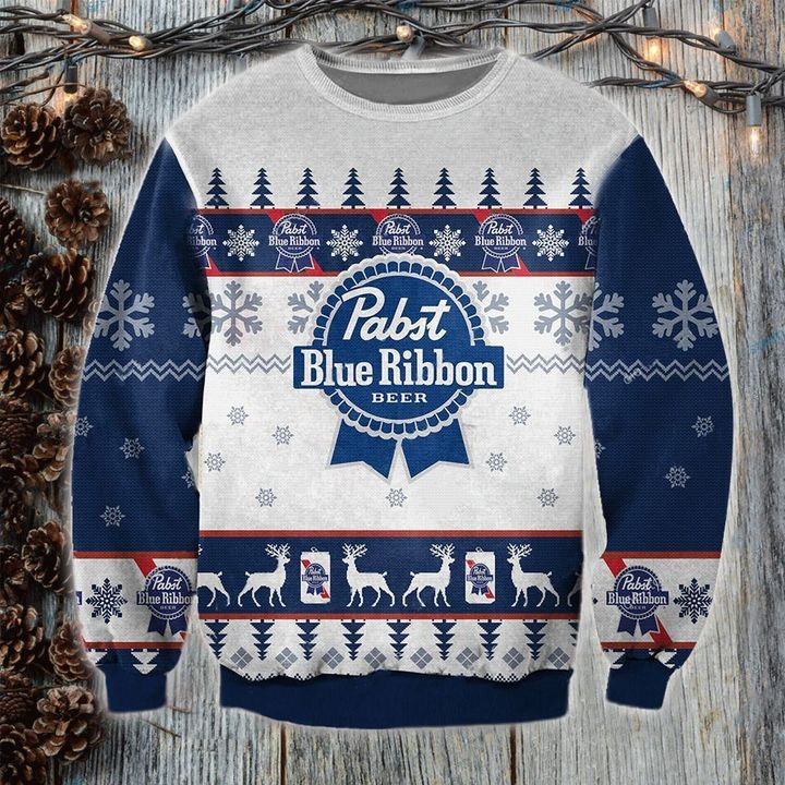 Blue Merry Christmas Snow Funny Sweatshirt 01