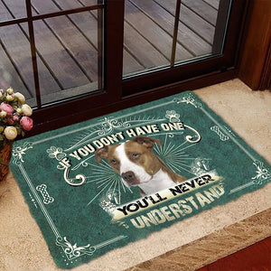 Have One Pit Bull Doormat