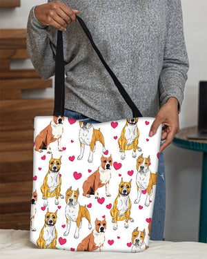 Cute Pit Bull Tote Bag