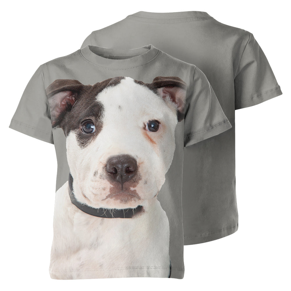 Pit Bull 3D Graphic Unisex T-shirt
