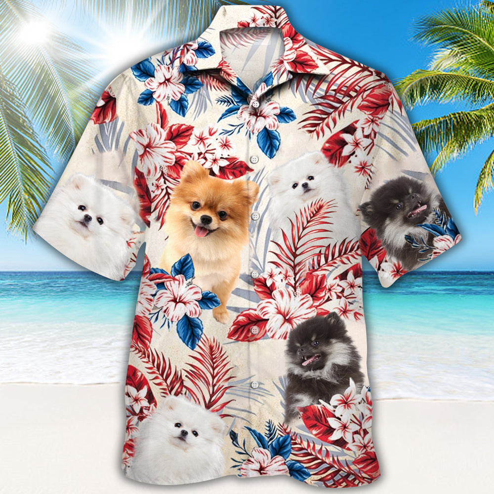 Pomeranian Hawaiian Shirt