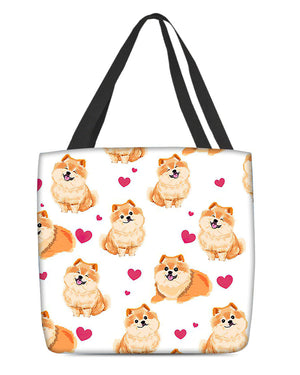 Cute Pomeranian Tote Bag