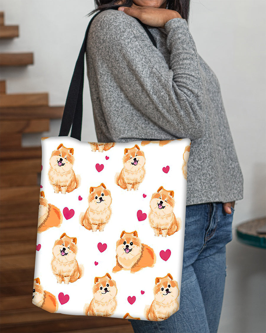 Cute Pomeranian Tote Bag
