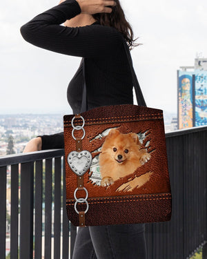 Pomeranian Stylish Cloth Tote Bag