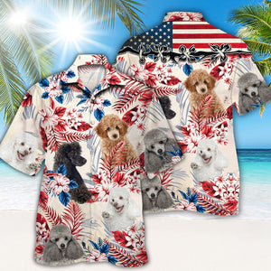 Poodle Hawaiian Shirt