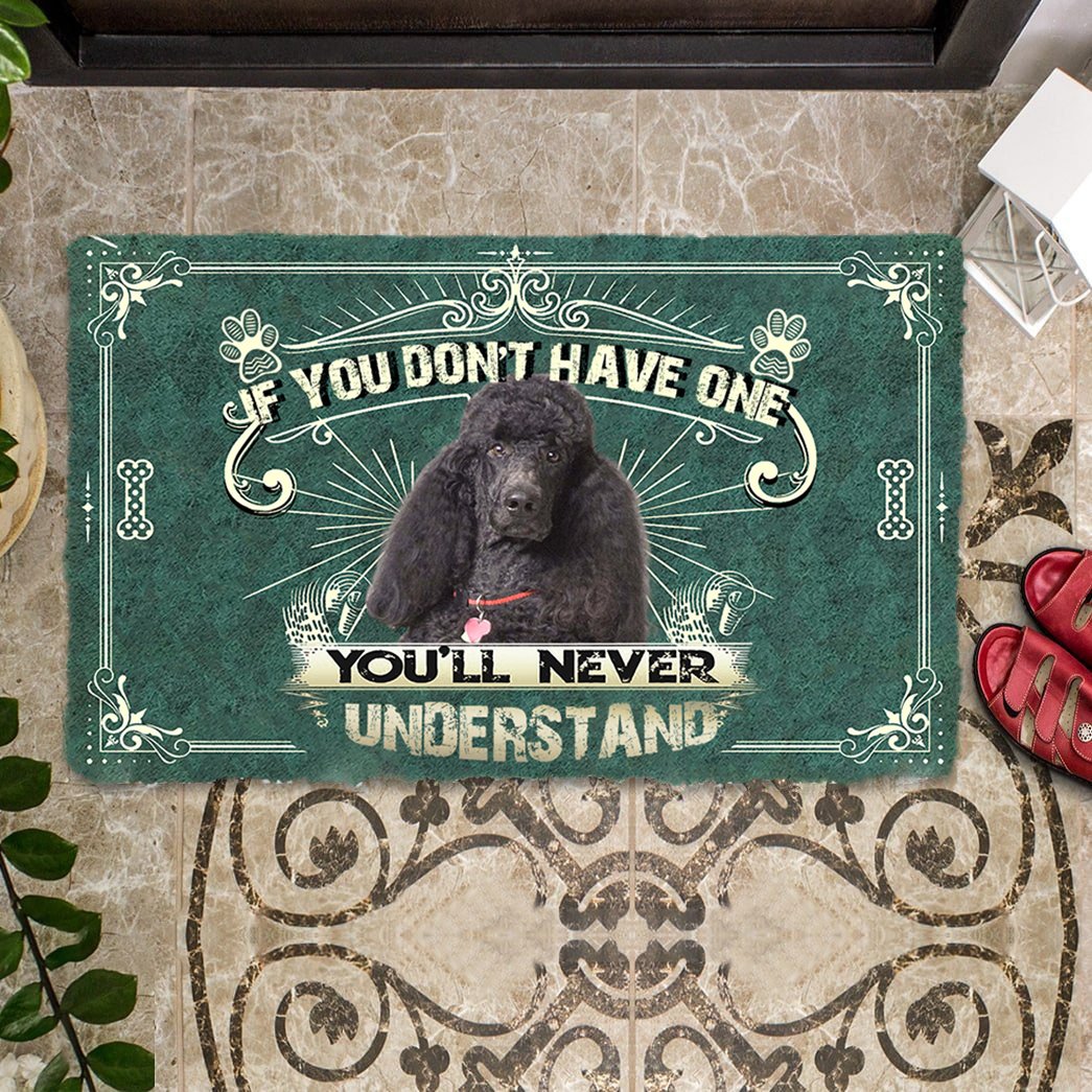 Have One Poodle Doormat