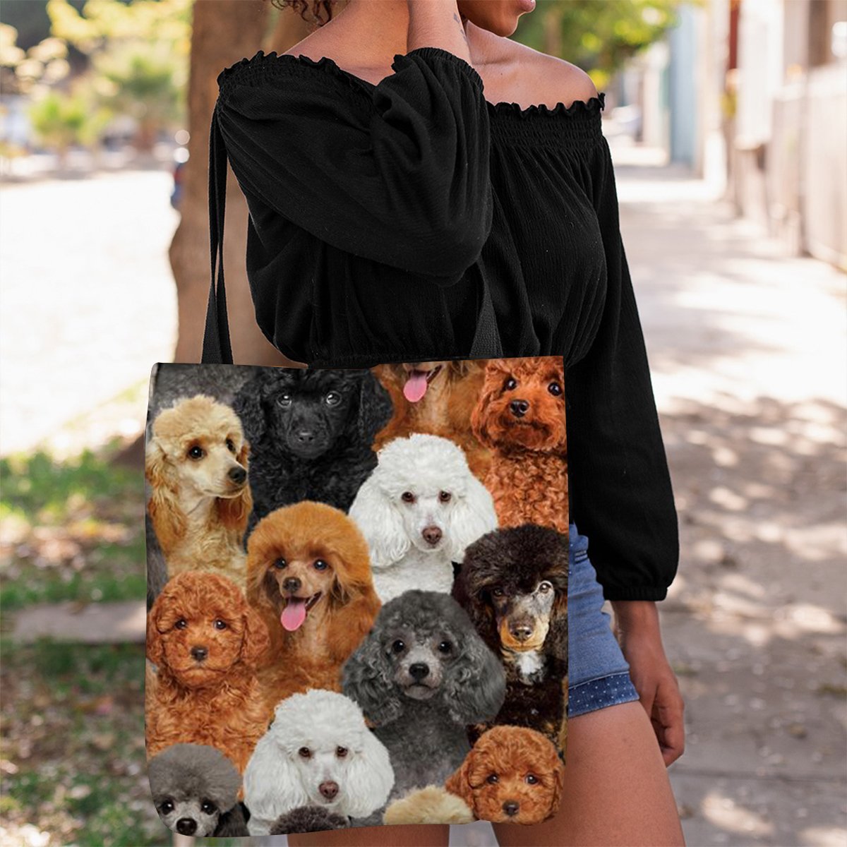 A Bunch Of Poodles Tote Bag