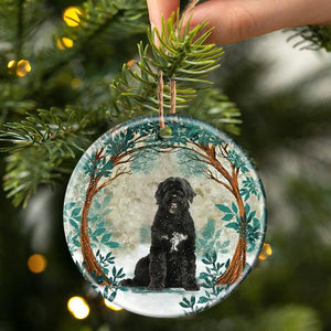 Portuguese Among Forest Porcelain/Ceramic Ornament