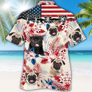 Pug Hawaiian Shirt