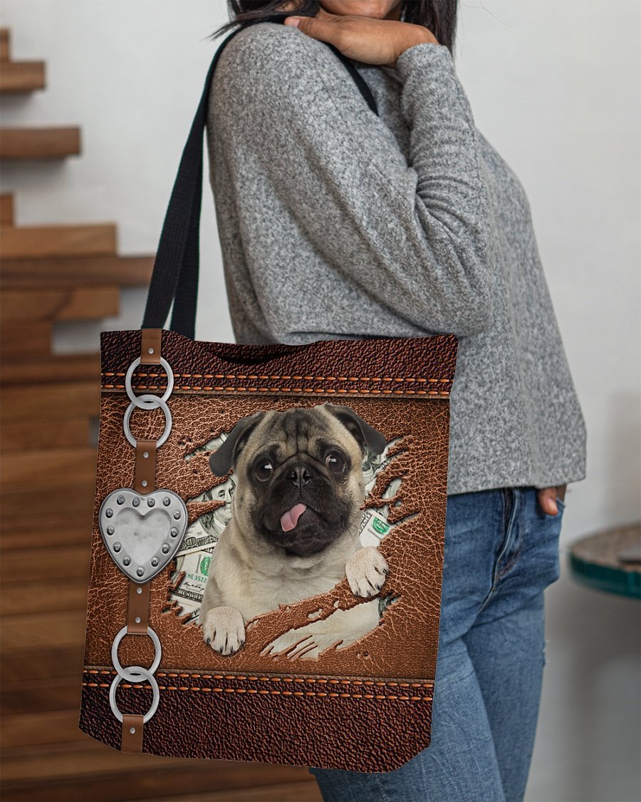 Pug Stylish Cloth Tote Bag