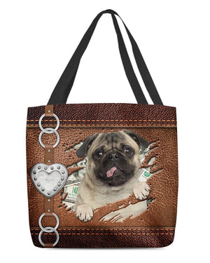 Pug Stylish Cloth Tote Bag