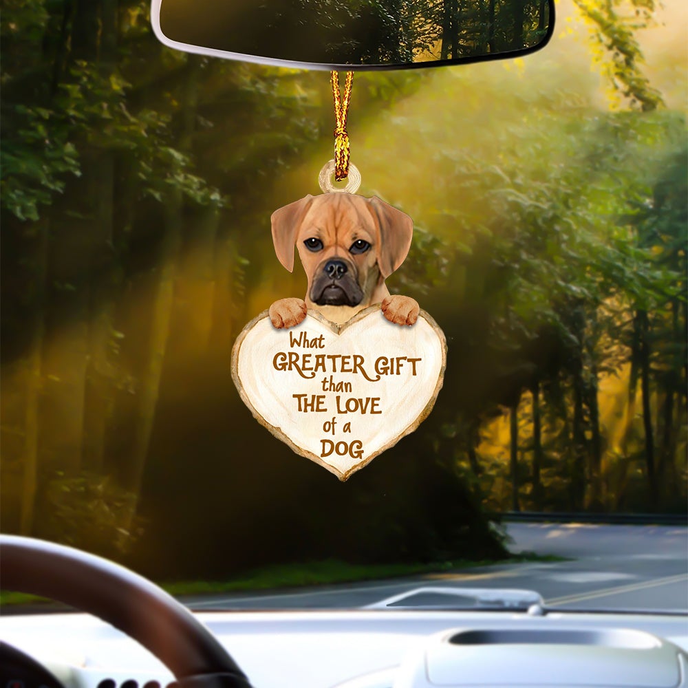 Puggle Greater Gift Car Hanging Ornament