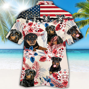 Rottweiler Hawaiian Shirt