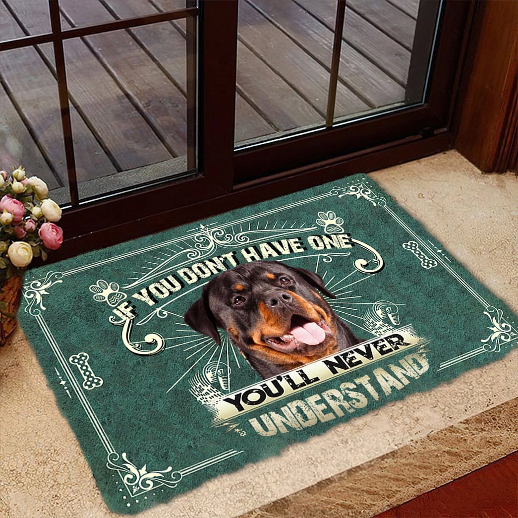 Have One Rottweiler Doormat