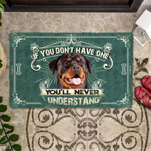 Have One Rottweiler Doormat