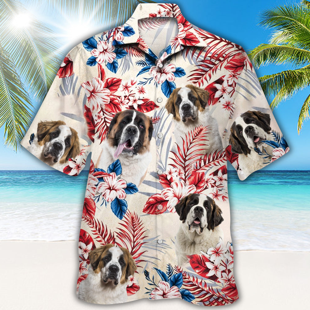 Saint Bernard Hawaiian Shirt