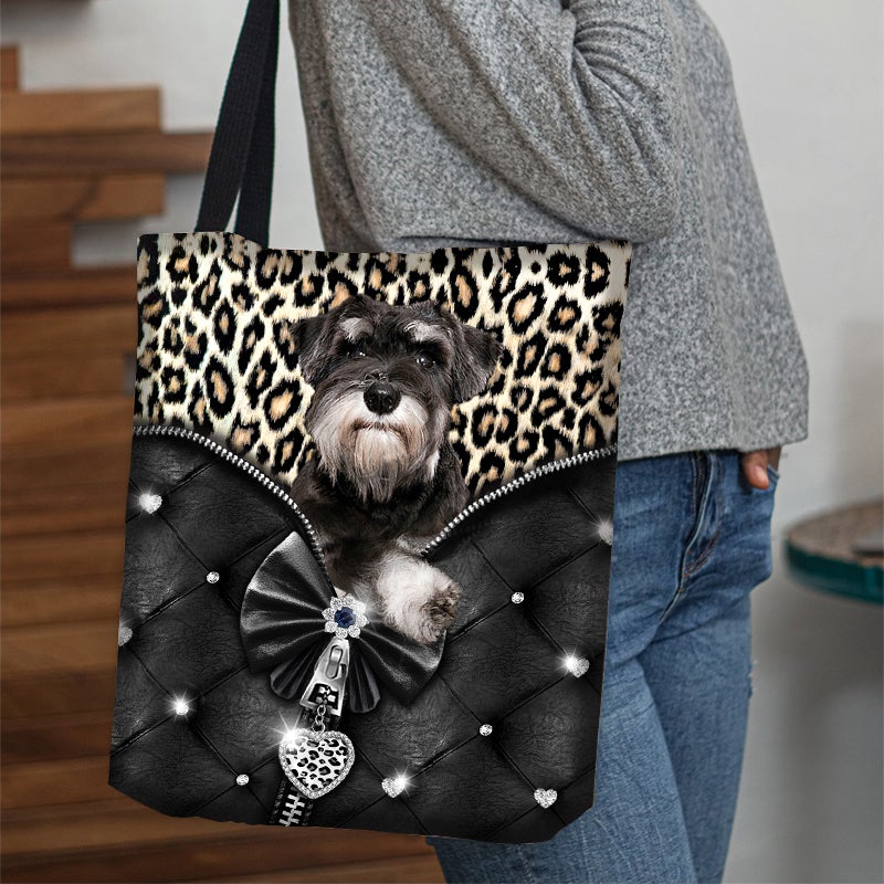 2022 New Release Schnauzer-1All Over Printed Tote Bag