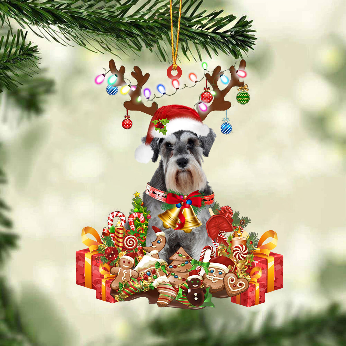 Schnauzer1- 2022 New Release Christmas Ornament