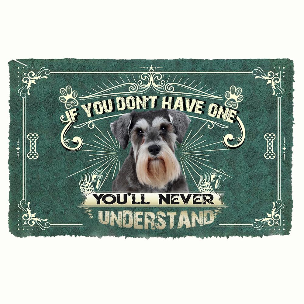 Have One Schnauzer Doormat