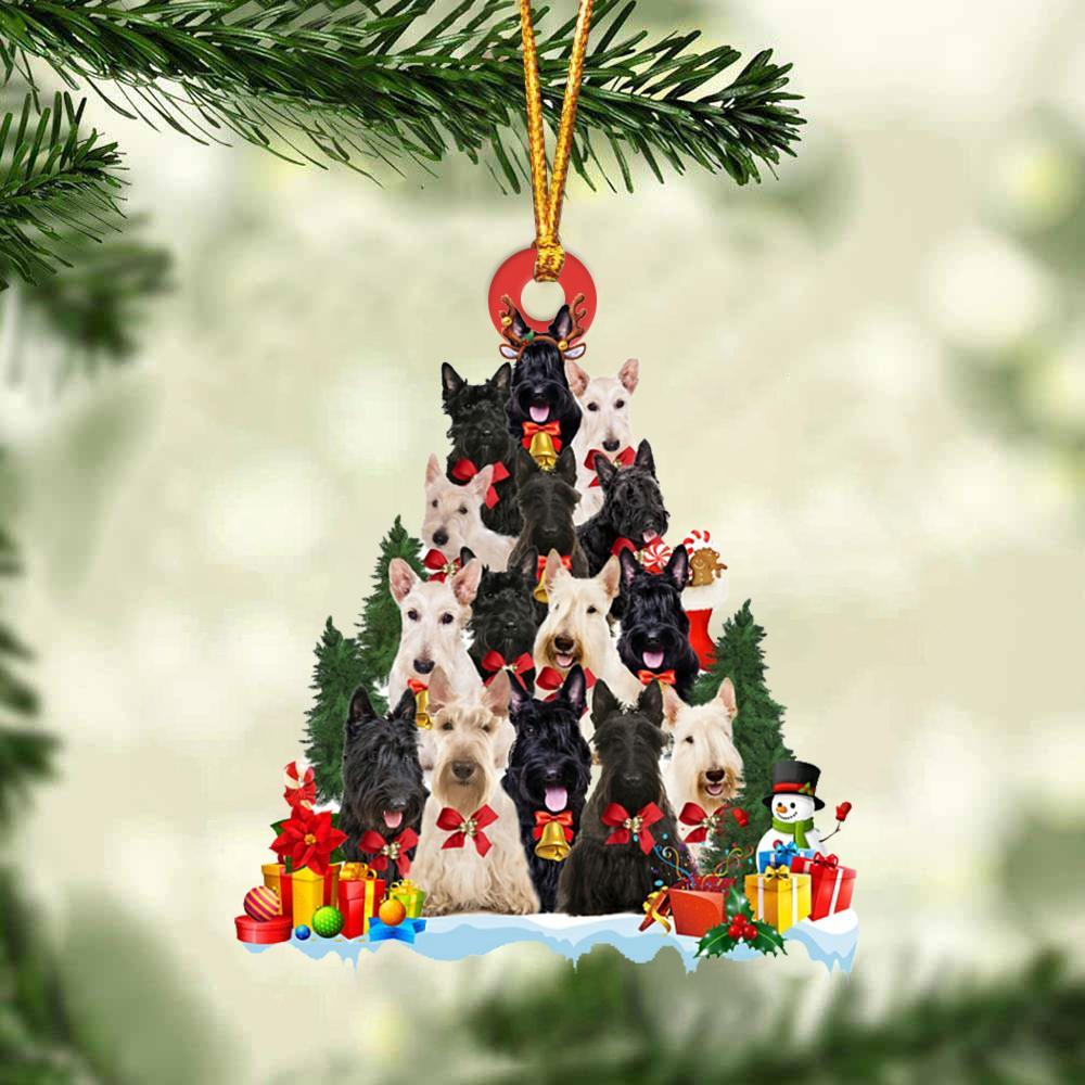 Scottish Terrier-Dog Christmas Tree Ornament