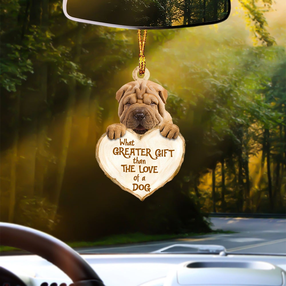 Shar Pei Greater Gift Car Hanging Ornament