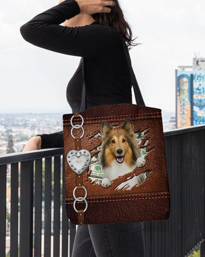 Shetland Sheepdog Stylish Cloth Tote Bag