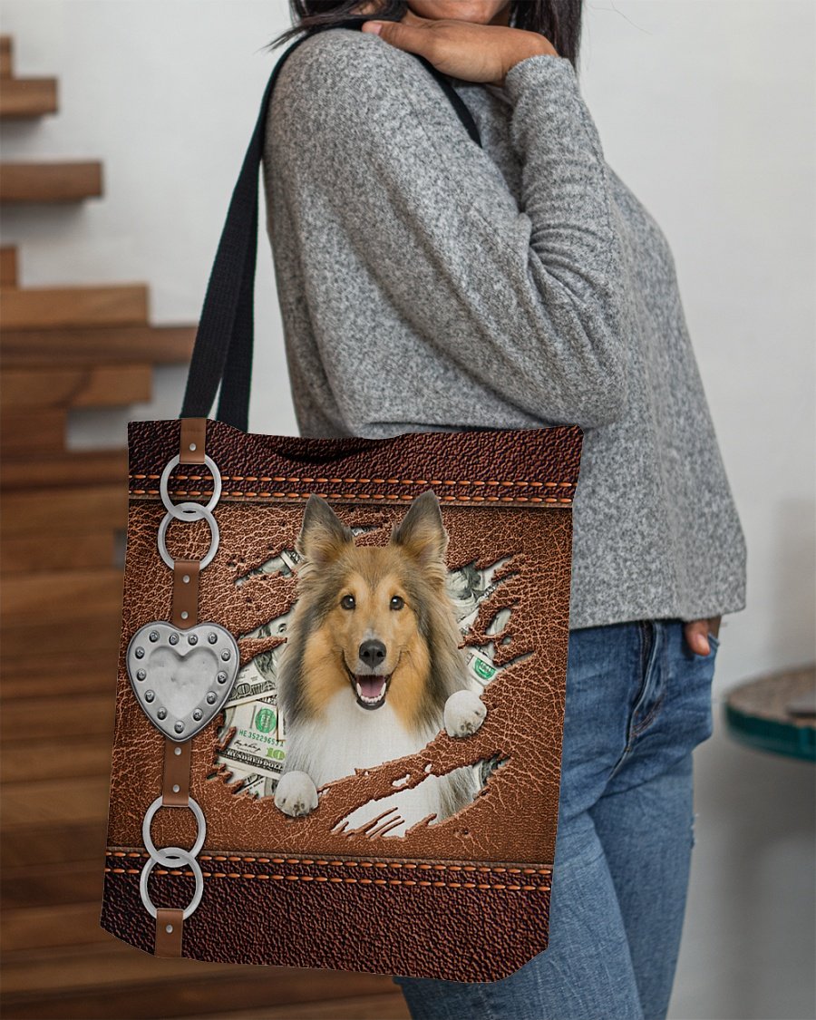 Shetland Sheepdog Stylish Cloth Tote Bag