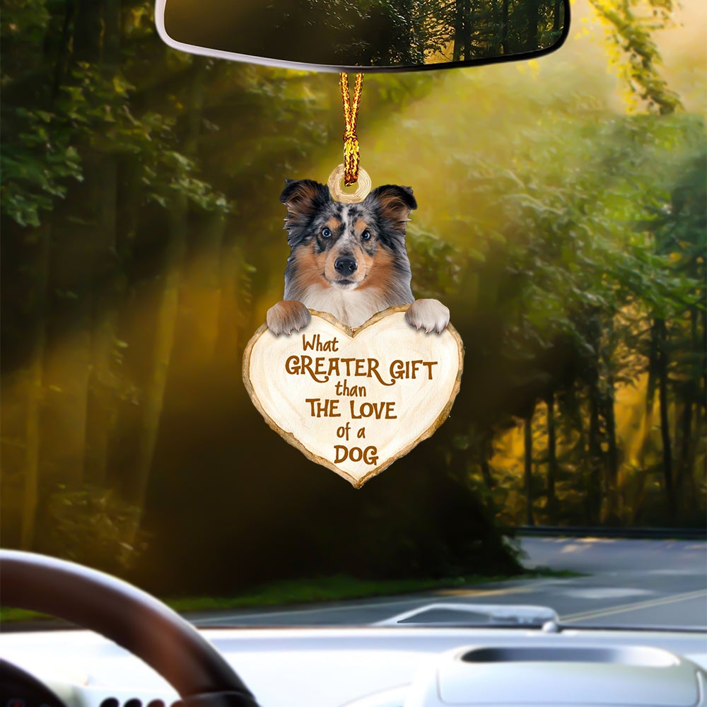 Shetland Sheepdog Greater Gift Car Hanging Ornament