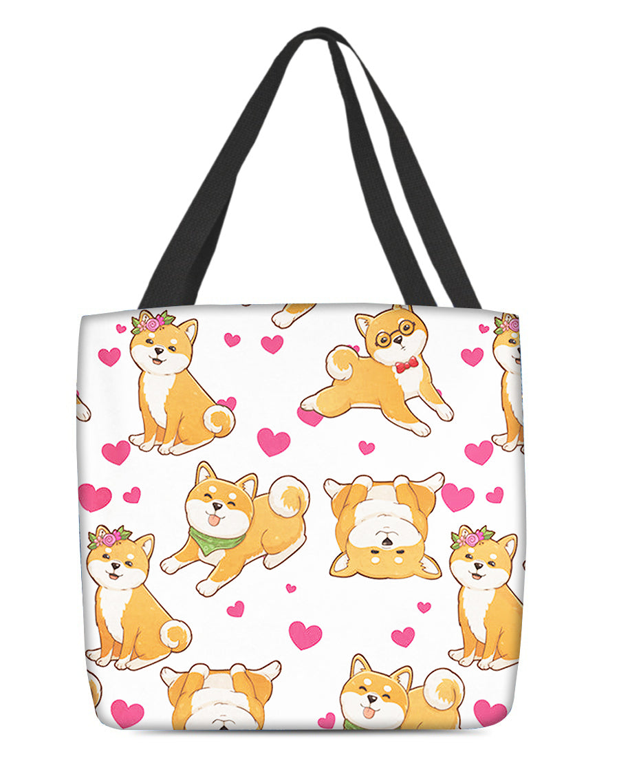Cute Shiba Inu Tote Bag