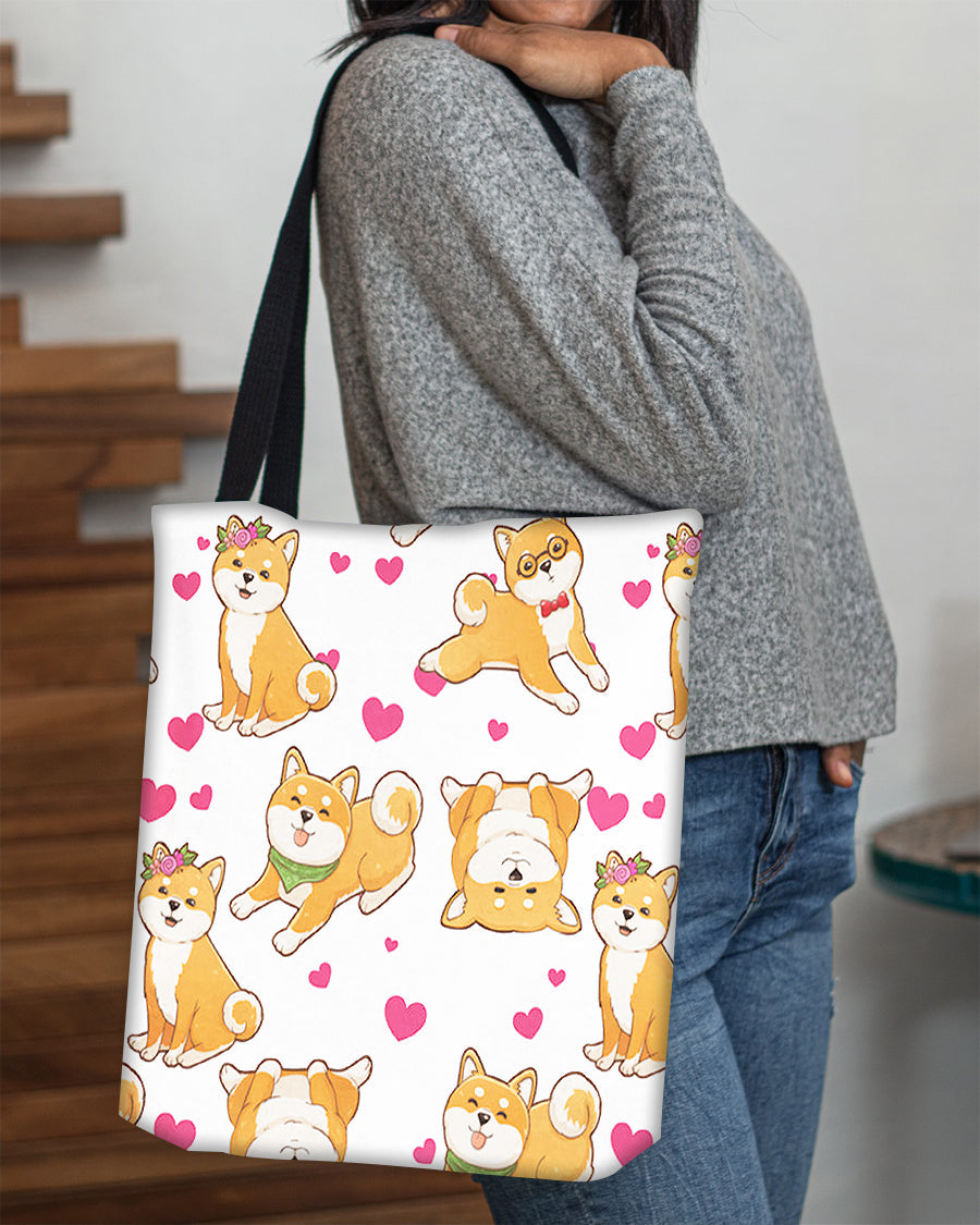 Cute Shiba Inu Tote Bag
