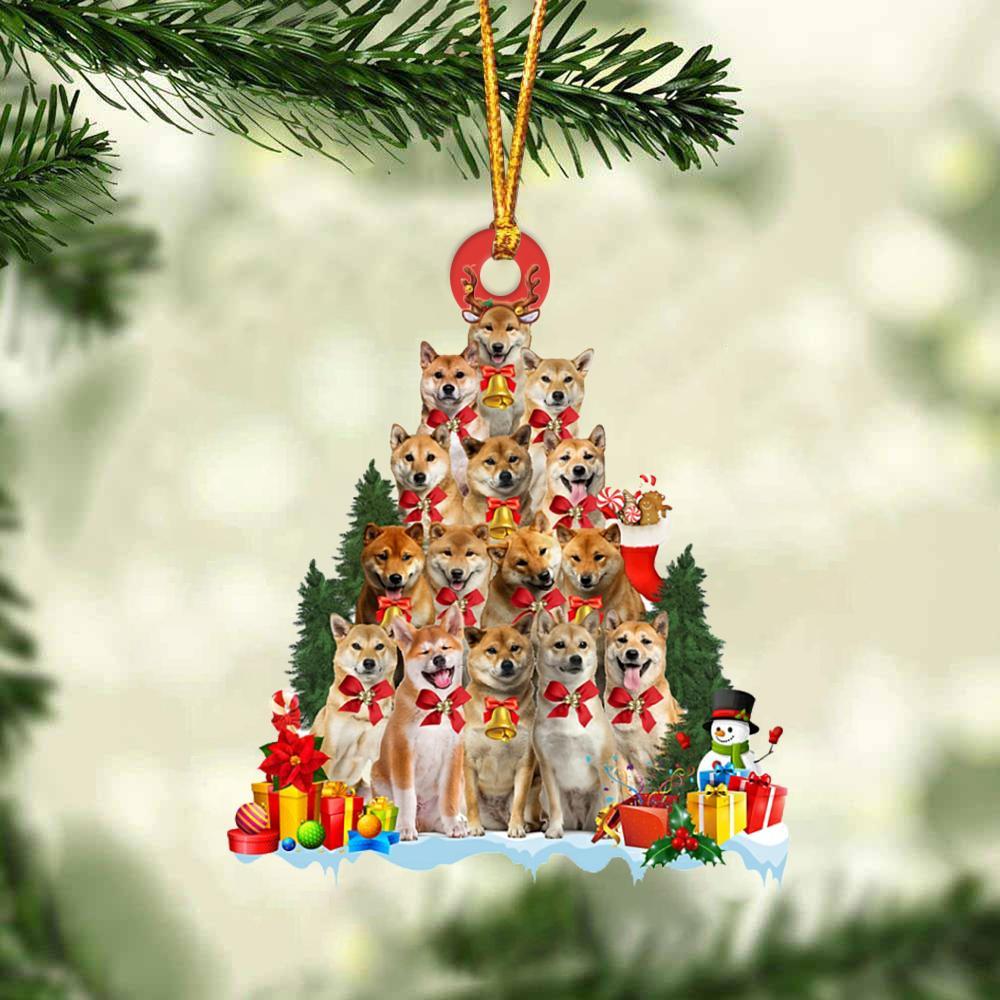 Shiba Inu-Dog Christmas Tree Ornament