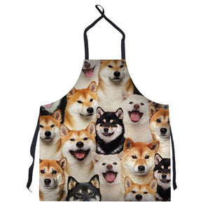 A Bunch Of Shiba Inus Apron/Great Gift Idea For Christmas